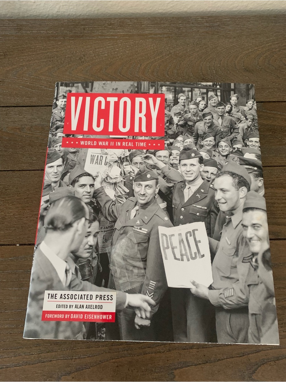 Victory: World War II Photo Book - Red Accent Cover